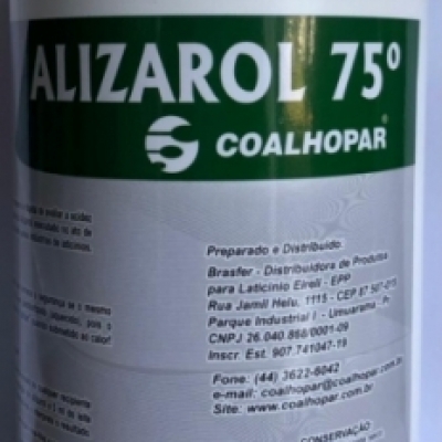  ALIZAROL 75%/80% 1LT / caixa com 12 unidades 1LT