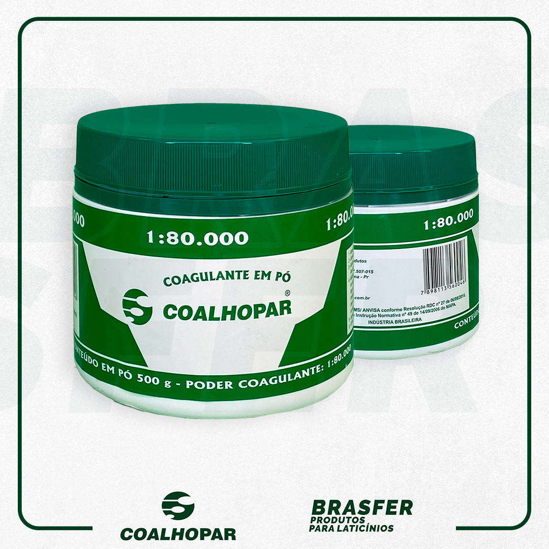 COAGULANTE EM PÓ 1:80.000
